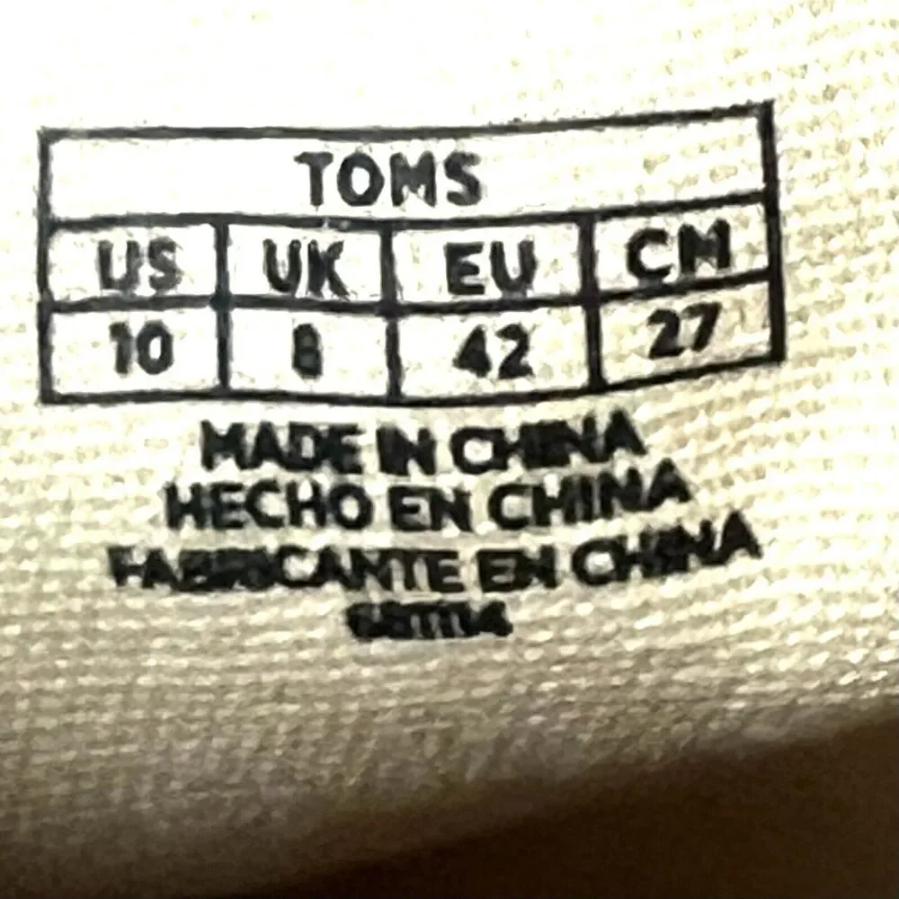 Toms fabric ankle